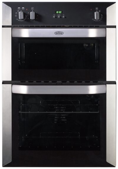 Belling BI90FP Electric Built-In Double Oven - S/Steel.